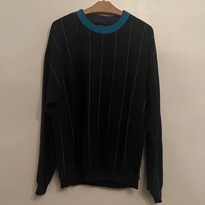 Eddie Bauer Vintage 90’s Stripped Double Collar Windbreaker Jacket